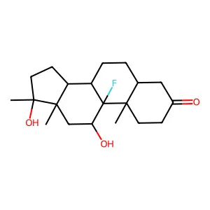 Descinolone structure