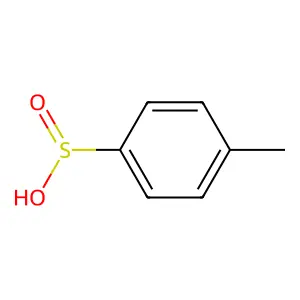 对甲苯亚磺酸 structure