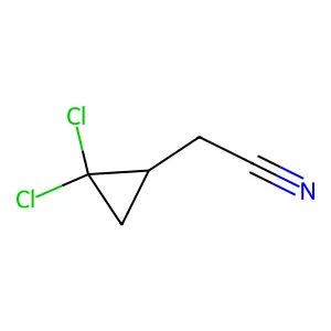 2-(2,2-Dichlorocyclopropyl)acetonitrile structure