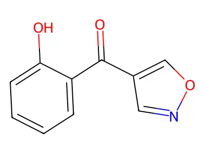 (2-Hydroxyphenyl)(isoxazol-4-yl)methanone structure