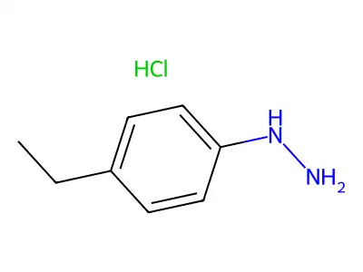 (4-Ethylanilino)azanium;chloride structure