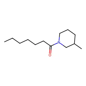 1-(3-Methylpiperidin-1-yl)heptan-1-one structure