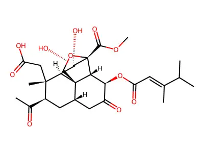 Bruceanic acid A structure