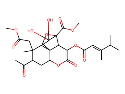 Methyl bruceanic acid A structure