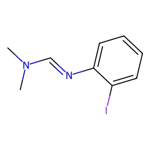 Methanimidamide, N'-(2-iodophenyl)-N,N-dimethyl- structure