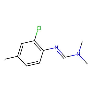 Methanimidamide, N'(2-chloro-4-methylphenyl)-N,N-dimethyl- structure