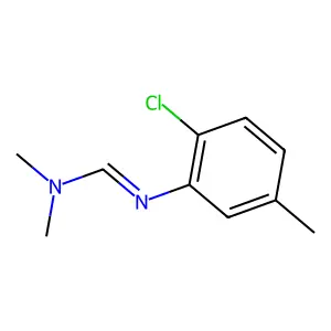 Methanimidamide, N'-(2-chloro-5-methylphenyl)-N,N-dimethyl- structure