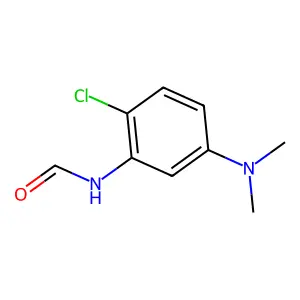 Formamide, N-(2-chloro-5-(dimethylamino)phenyl)- structure