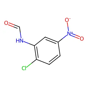 N-(2-氯-5-硝基苯基)甲酰胺 structure