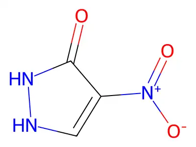 4-Nitro-1,2-dihydro-3H-pyrazol-3-one structure