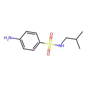 4-Amino-N-(2-methylpropyl)benzenesulfonamide structure