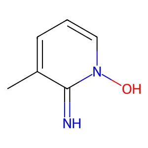 2-Pyridinamine, 3-methyl-, 1-oxide structure