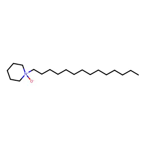 1-Oxo-1-tetradecyl-1lambda~5~-piperidine structure