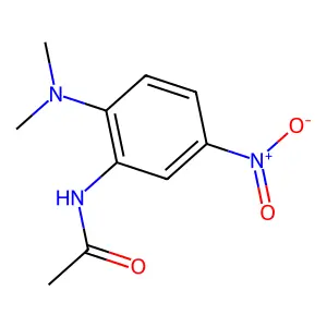 N-(2-(Dimethylamino)-5-nitrophenyl)acetamide structure