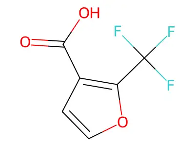 2-(Trifluoromethyl)furan-3-carboxylic acid structure