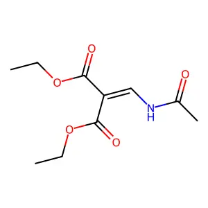 diethyl acetamidomethylenemalonate structure