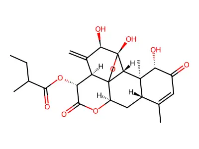 Dehydroailanthinone structure