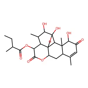 AILANTHINONE structure