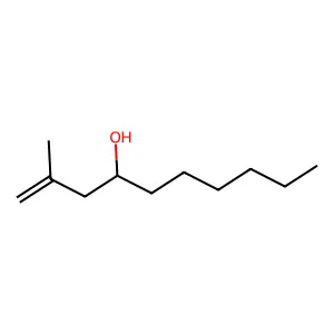 2-Methyldec-1-en-4-ol structure