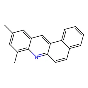 8,10-Dimethylbenz[a]acridine structure