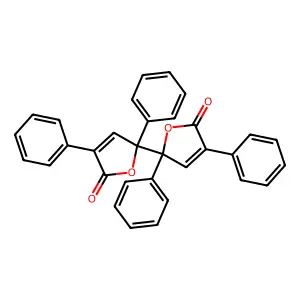 2,2',4,4'-Tetraphenyl[2,2'-bifuran]-5,5'(2H,2'H)-dione structure