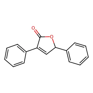 3,5-Diphenylfuran-2(5H)-one structure