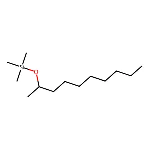 Silane, trimethyl[(1-methylnonyl)oxy]- structure