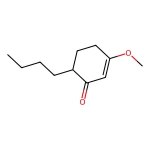 6-Butyl-3-methoxy-2-cyclohexen-1-one structure