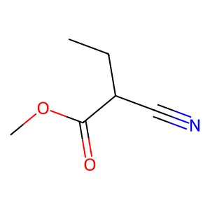 Methyl 2-cyanobutanoate structure