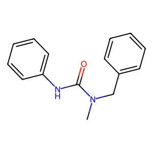 1-Benzyl-1-methyl-3-phenylurea structure