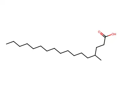 Heptadecanoic acid, 4-methyl- structure