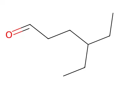 4-Ethylhexanal structure