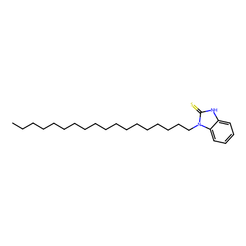 1-Octadecylbenzimidazole-2-thiol structure