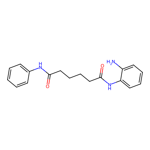 Hexanediamide, N-(2-aminophenyl)-N'-phenyl- structure