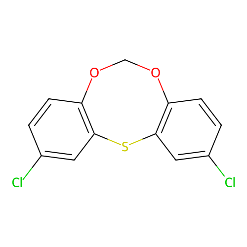 3,7-Dichlorobenzo[d][1,3,6]benzodioxathiocine structure