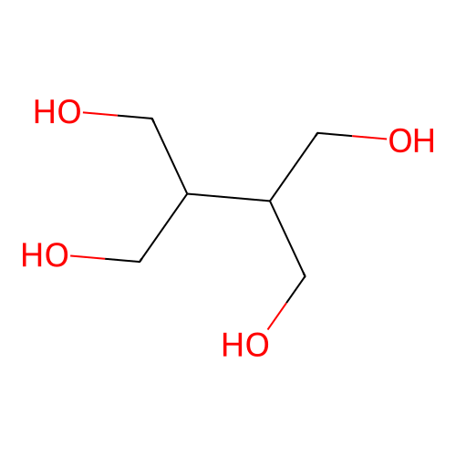 1,1,2,2-Tetrahydroxymethylethane structure