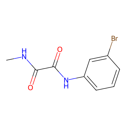 N~1~-(3-Bromophenyl)-N~2~-methylethanediamide structure