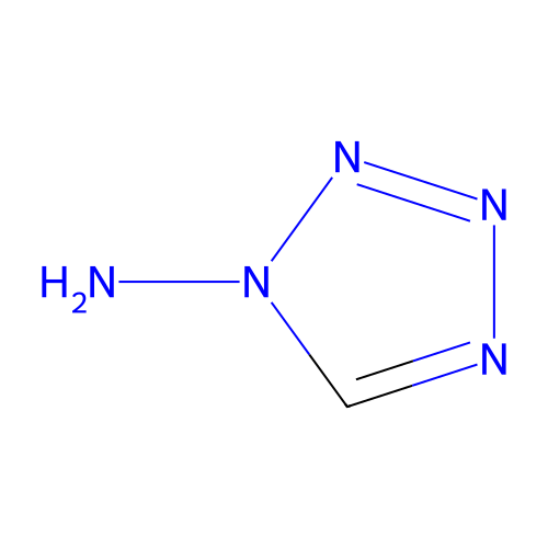 1-Aminotetrazole structure