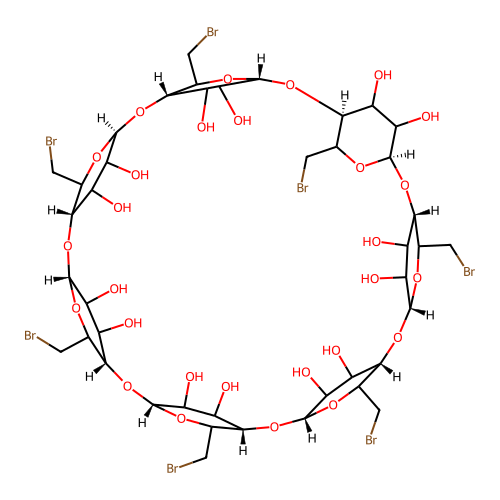 CAS 53784-83-1 - C42H63Br7O28 structure