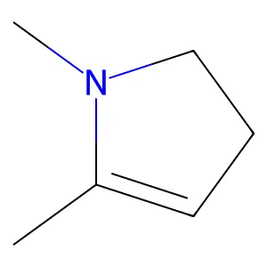 2-Pyrroline, 1,2-dimethyl- structure