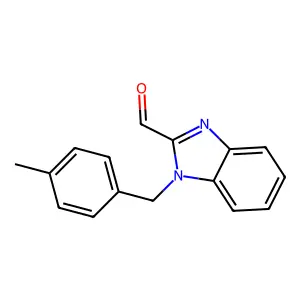 1-(4-Methylbenzyl)-1H-benzimidazole-2-carbaldehyde structure