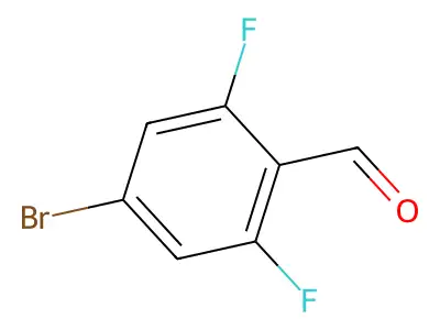 4-Bromo-2,6-difluorobenzaldehyde structure