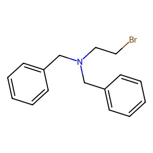 N,N-二苄基-2-溴乙胺 structure