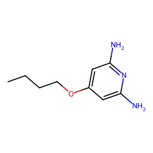 2,6-Diamino-4-butoxypyridine structure
