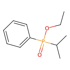 Ethyl phenyl(propan-2-yl)phosphinate structure