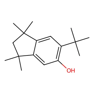 6-(tert-Butyl)-1,1,3,3-tetramethylindan-5-ol structure