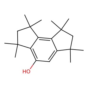1,2,3,6,7,8-Hexahydro-1,1,3,3,6,6,8,8-octamethyl-as-indacen-4-ol structure