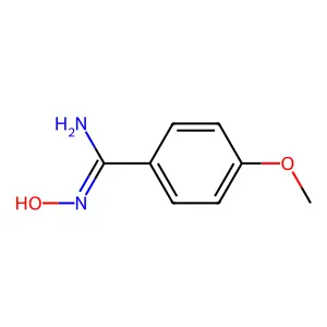 p-Methoxybenzamidoxime structure
