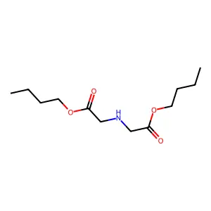 Dibutyl 2,2'-azanediyldiacetate structure