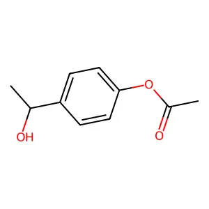 Benzenemethanol, 4-(acetyloxy)-alpha-methyl- structure